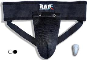 img 2 attached to Optimized MMA Athletic Cup - RAD Men's Groin Protector for Boxing Abdominal Groin Guard, Nutty Buddy Sports Men