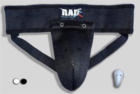 img 1 attached to Optimized MMA Athletic Cup - RAD Men's Groin Protector for Boxing Abdominal Groin Guard, Nutty Buddy Sports Men