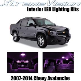 img 4 attached to XtremeVision Interior LED For Chevy Avalanche 2007-2014 (14 Pieces) Pink Interior LED Kit Installation Tool