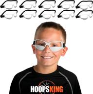 🏀 hoopsking basketball dribble goggles - 10 pack with online dribbling video workout supplement логотип