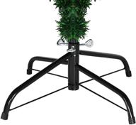 🎄 ovx artificial christmas tree stand base - 16" width, fits 4ft-7.5ft trees - steel/folding - 1.26" pole diameter range логотип