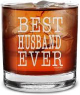 shop4ever husband engraved whiskey glass logo