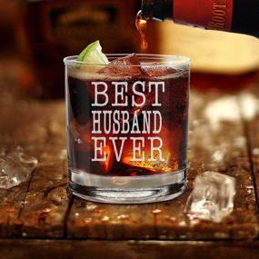 img 2 attached to Shop4Ever Husband Engraved Whiskey Glass