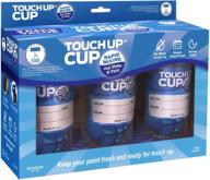 touch up cup, shake n’ paint – 3 pack: rapid mix, long-lasting, no mess - as seen on shark tank logo