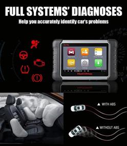 img 2 attached to 🔧 2021 Autel Scanner MaxiCOM MK808: Advanced OBD2 Car Diagnostic Scanner with 25+ Maintenance Functions and Full System Diagnosis