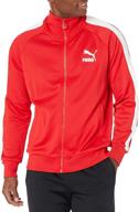 puma standard iconic track jacket men's clothing logo