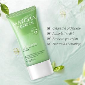 img 1 attached to Matcha Peeling Gel: Gentle Exfoliating Facial Scrub for Nourished and Moisturized Skin - 60 ml