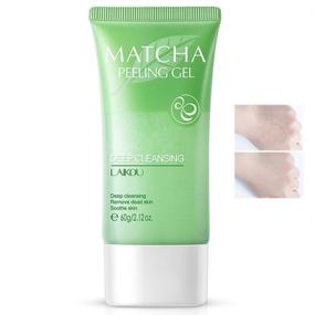 img 4 attached to Matcha Peeling Gel: Gentle Exfoliating Facial Scrub for Nourished and Moisturized Skin - 60 ml