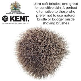 img 1 attached to 🪒 Kent INF1 Infinity Ultra-Soft Silvertex Synthetic Shaving Brush with Crimped Badger-like Bristles for Superior Shaving Experience, Ideal for Creating a Perfect Lather with Shave Cream and Shaving Soap