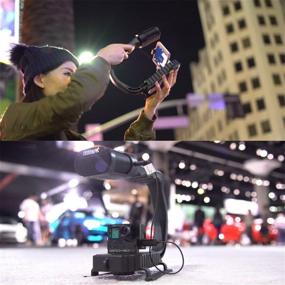 img 1 attached to 🎥 Sevenoak Handheld Stabilizer & Video LED Lights: Enhance Skateboarding Footage for DJI OSMO, iPhone 11, X, 8 Plus, 7, GoPro, DSLR Camera & More!