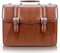 mcklein flournoy compartment briefcase 85954 logo