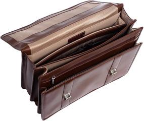 img 1 attached to McKlein FLOURNOY Compartment Briefcase 85954