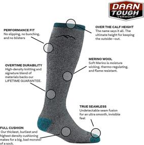 img 2 attached to Darn Tough Women's Mountaineering Extra Cushion Sock: Durable and Comfy Solution for Outdoor Adventures