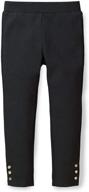 👖 girls' button ponte pants & capris by hope henry: fashionable girls' clothing logo