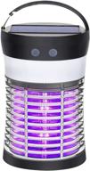 🦟 bug zapper: powerful electric solar mosquito killer for indoor & outdoor use - waterproof, rechargeable, 3000v high powered pest control insect fly trap - ideal for home, kitchen, patio, backyard, camping logo