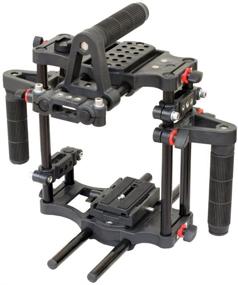 img 4 attached to 📷 FILMCITY Power DSLR Video Camera Cage Mount Rig (FC-CTH) - Enhanced Cage Kit with Affordable Pricing
