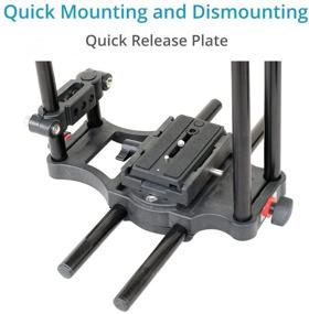 img 1 attached to 📷 FILMCITY Power DSLR Video Camera Cage Mount Rig (FC-CTH) - Enhanced Cage Kit with Affordable Pricing