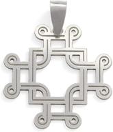 монастырская подвеска vodoca infinity sterling pendant логотип