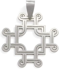 img 4 attached to Монастырская подвеска Vodoca Infinity Sterling Pendant