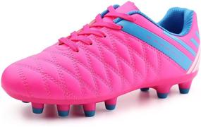 img 4 attached to Brooman Athletic Soccer Outdoor Football Girls' Shoes: Optimal Performance and Style