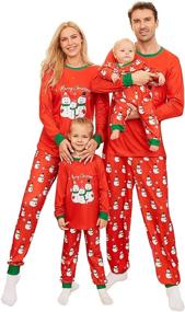 img 4 attached to 🎅 Mumetaz Christmas Pajamas: Comfy Reindeer Sleepwear for Festive Nights