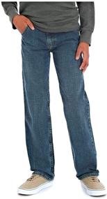 img 4 attached to 👖 Premium Royal Boys' Clothing: Husky Straight Jeans Sizes for Ultimate Style and Comfort