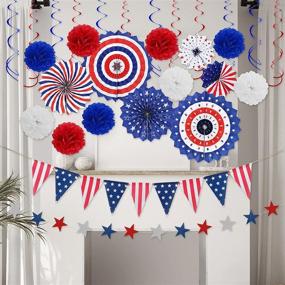 img 2 attached to Patriotic Decorations Party American Birthday