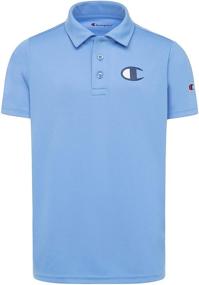 img 4 attached to 👕 Рубашка Boys Champion Heritage Polo - Спортивная одежда с коротким рукавом, детская одежда