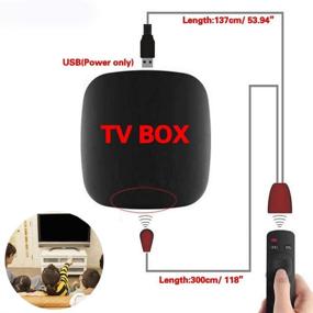 img 2 attached to 🔌 Enhanced USB IR Repeater - Infrared Remote Control Extender System with 1 Receiver and 1 Emitter (10 FT/ 3M)