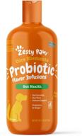 🐶 zesty paws probiotic flavor infusions for dogs - 500 million cfu probiotics for optimal gut health & flora - boosts immune system - chicken flavor logo