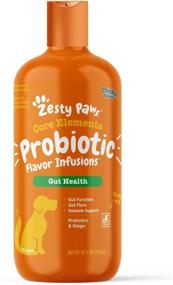 img 4 attached to 🐶 Zesty Paws Probiotic Flavor Infusions for Dogs - 500 Million CFU Probiotics for Optimal Gut Health & Flora - Boosts Immune System - Chicken Flavor