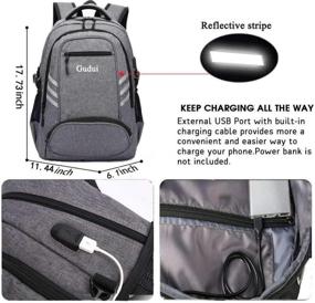 img 1 attached to Ultimate Charging Computer Rucksack: The Backpack for Powering Your Notebook