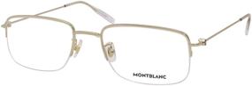 img 4 attached to Eyeglasses Montblanc 003 HAVANA BLACK