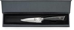 img 2 attached to 🔪 Премиум нож Mercer Culinary Damascus длиной 3,5 дюйма с рукояткой G10 - идеальная точность и прочность