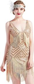img 4 attached to Shop the Trendy BABEYOND Flapper Roaring Gatsby Women's Clothing and Dresses