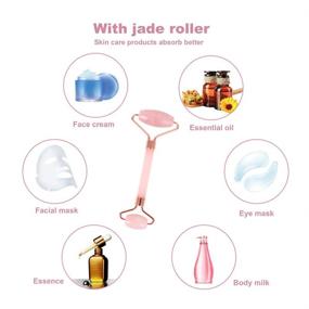 img 1 attached to Jade Roller Face Massager Treatment