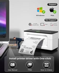 How to install MUNBYN label printer driver on windows system? 