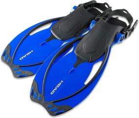 img 3 attached to Discover Perfect Fit with Mares Allegra Junior Adjustable Snorkeling Fins for Kids