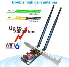 img 2 attached to Cardking 3000Mbps Сеть Беспроводная Поддерживает