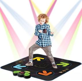 img 4 attached to 🎵 SUNLIN Adjustable Dancing Challenge Playmat