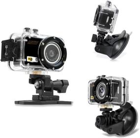 img 2 attached to Gear Pro ACTIV Action Camera: Full 1080p HD Video, 16MP Images, Waterproof Case, WiFi & Helmet Camera - Black