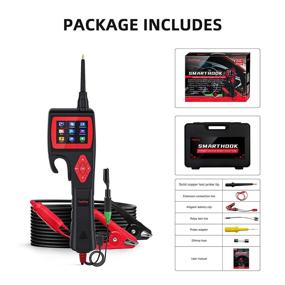 img 2 attached to 🧪 TopDiag P200: Comprehensive Power Circuit Probe Kit for Car Testing, Relay Testing, Multimeter Oscilloscope, Injector Testing, Diode Testing & Voltage Detection - 9-30V, 12V-24V - Ideal for Trucks, Motorcycles, and Boats