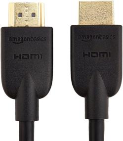 img 2 attached to 🔌 Amazon Basics High-Speed HDMI Cable (18 Gbps, 4K/60Hz) - 3 Feet, Pack of 2, Black: Unbeatable Quality for Optimal Connectivity