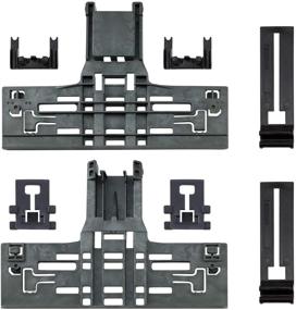 img 4 attached to 🔧 Enhanced Upper Rack Adjuster (W10546503) & Top Rack Adjuster (W10195840) + Rack Adjuster (W10195839) + Arm Clip-Lock (8pcs - W10250160) – Replacement Kit for Whirlpool Kitchenaid Dishwasher