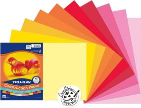 img 4 attached to Tru Ray Heavyweight Construction Assorted Colors Crafting for Paper & Paper Crafts