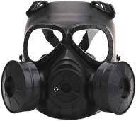 🎭 ultimate airsoft mask: tactical military headgear for outdoor sports - cs training, paintball, & eye protection logo