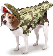 🐊 large zack and zoey camo alligator costume for dogs логотип