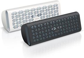 img 1 attached to 🔊 Enhance Your Music Experience with the Creative Muvo 20 Portable Wireless Speaker, featuring NFC, Amp, and Dual Flared Bass Port (Black)