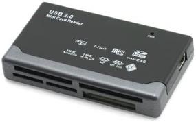 img 1 attached to 📸 Gear Head USB 2.0 23-in-One Card Reader CR4200: High-Speed Multi-Format Card Reader for Simplified Data Transfer