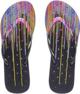 👣 stay stylish and hygienic with showaflops womens' antimicrobial sandals - pretty in print collection logo